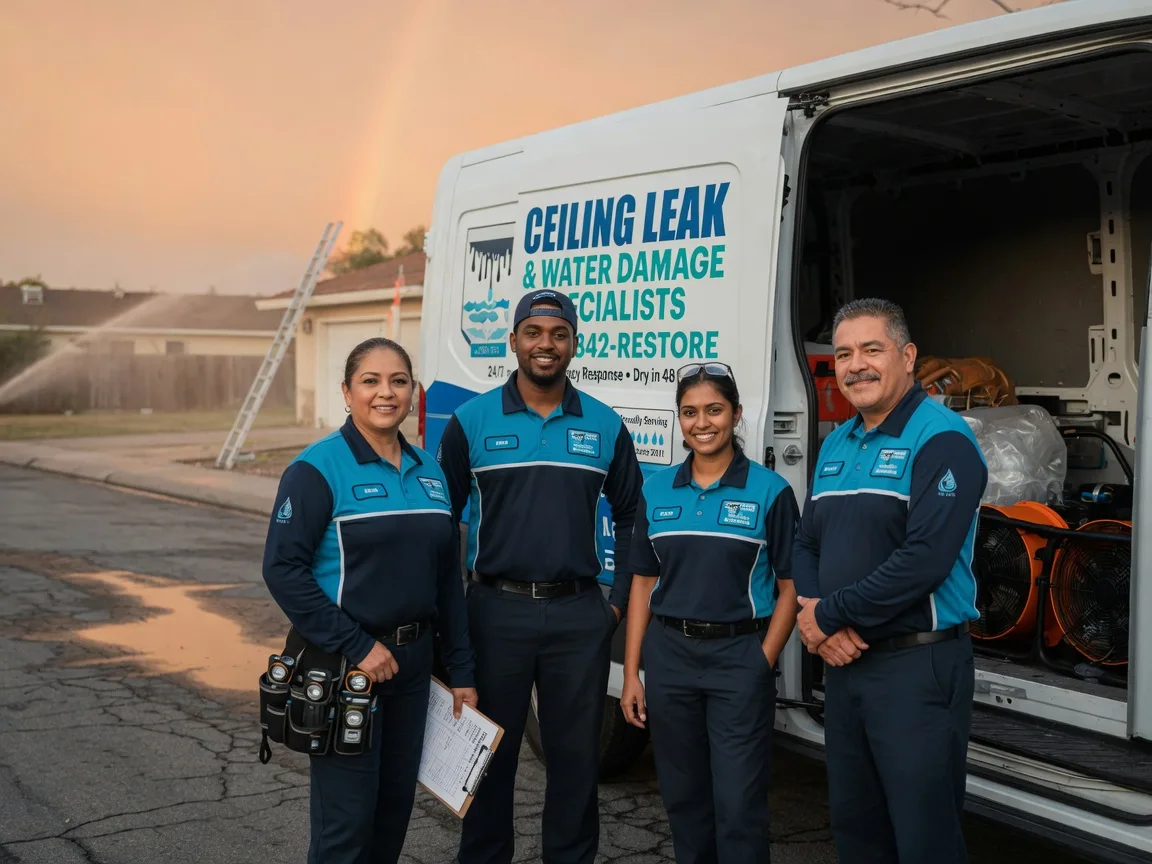 Ceiling Leak Cleanup company in Lindenwood, IL